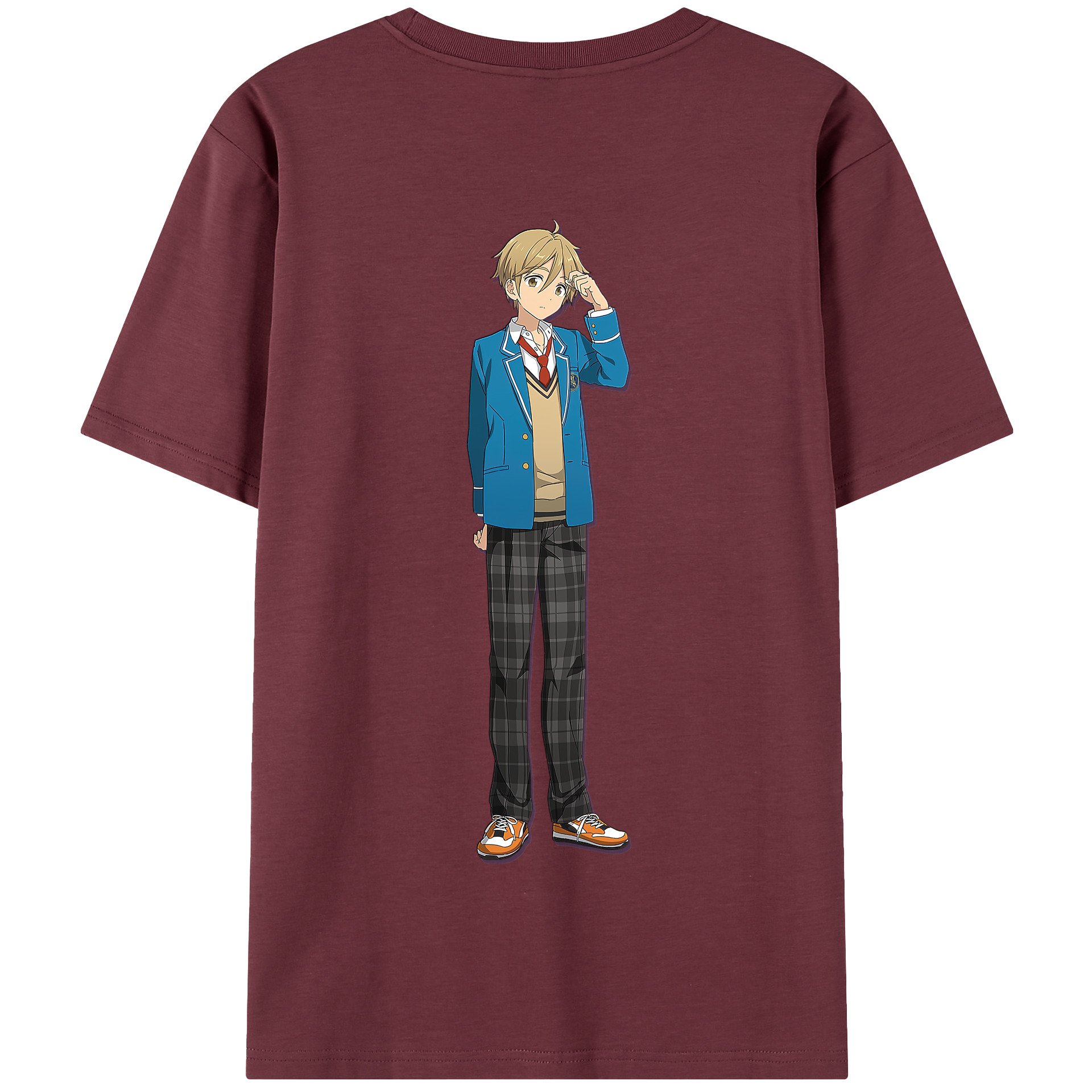 （画像用） あんさんぶるスターズ! Ensemble Stars 綿100％半袖Tシャツ（背面プリント）